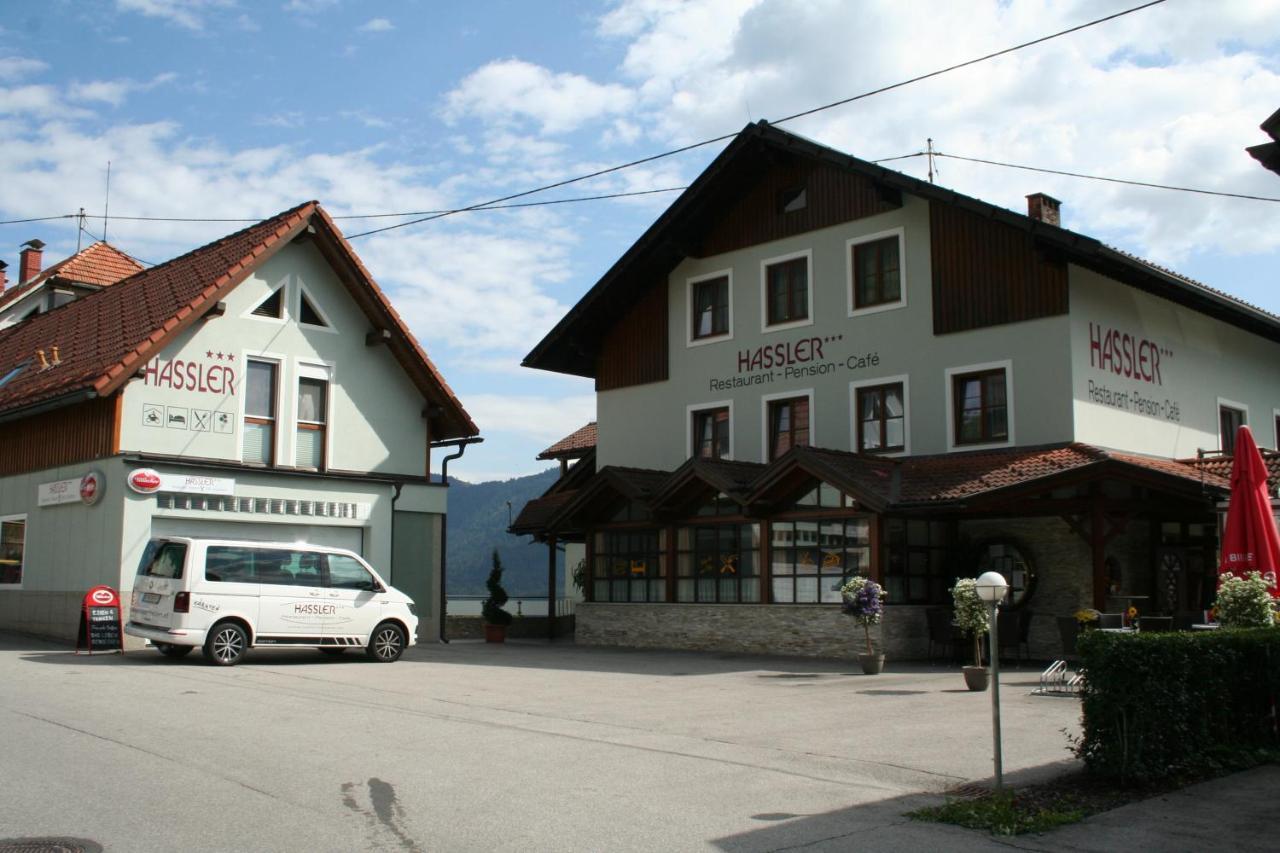 Restaurant - Cafe - Pension Hassler Berg im Drautal Exterior foto